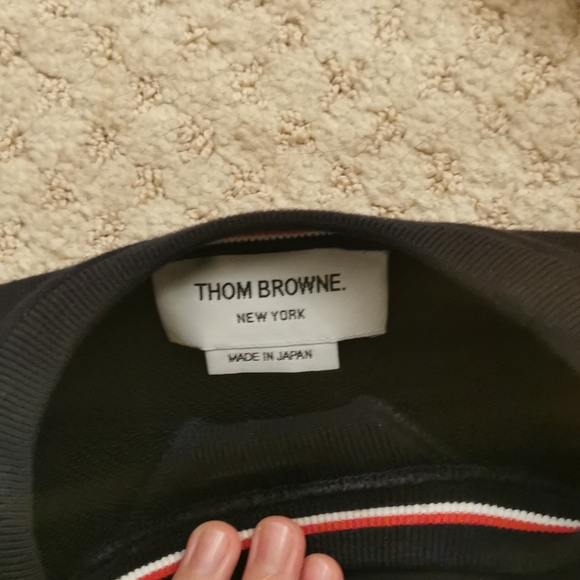 Thom Browne Navy Sweater - Picture 2 of 4